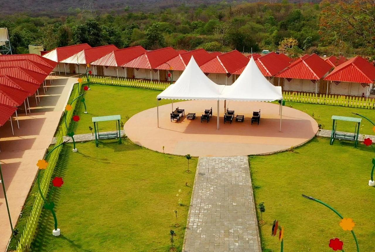 Praveg Tent City Narmada, Statue Of Unity Kevadia Esterno foto