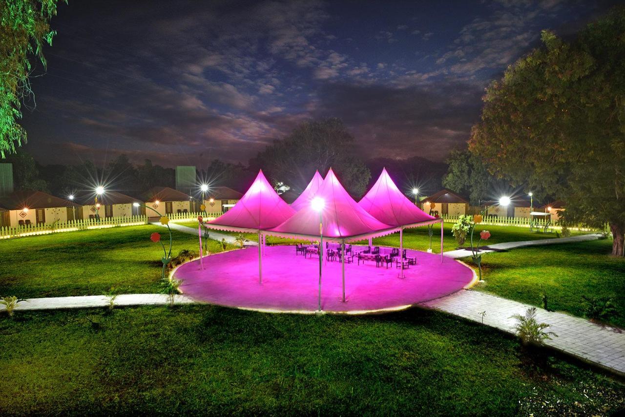 Praveg Tent City Narmada, Statue Of Unity Kevadia Esterno foto
