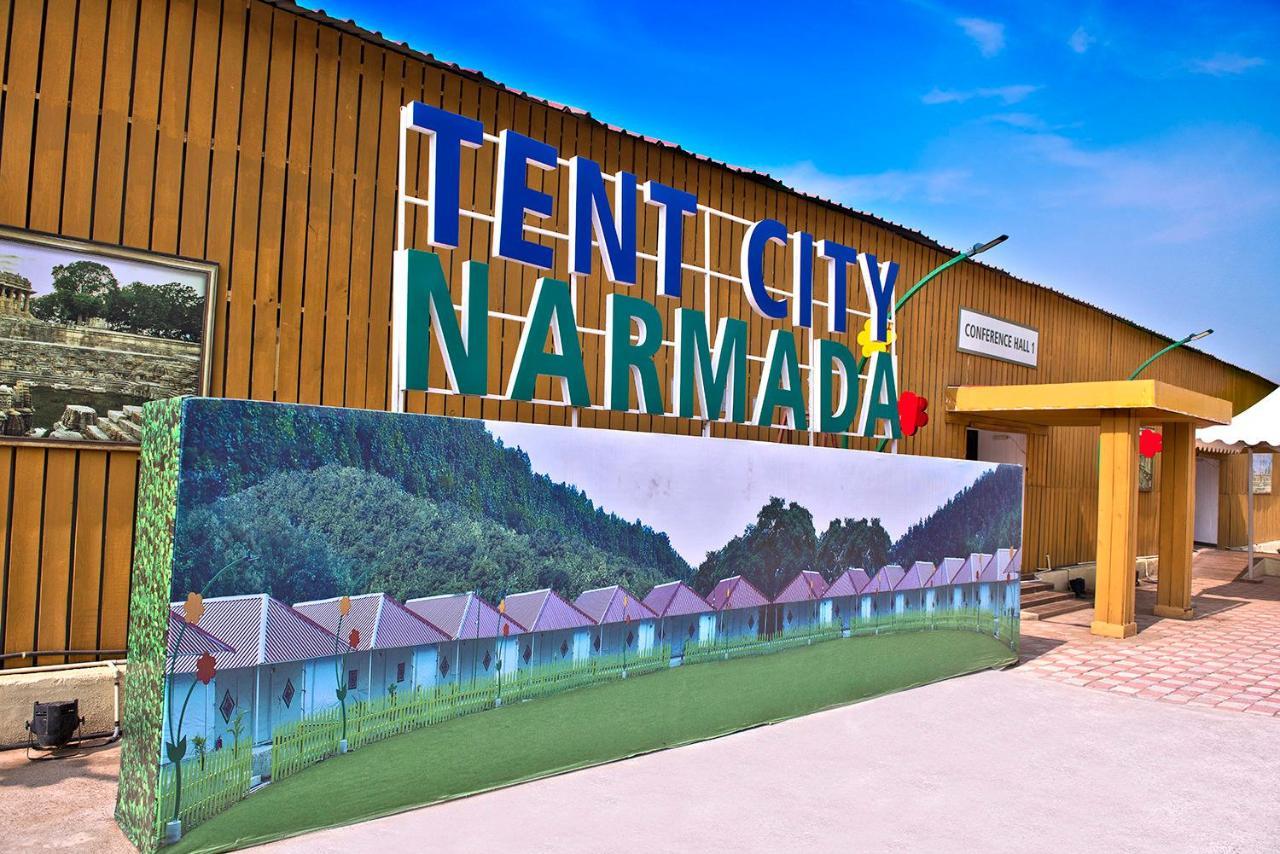 Praveg Tent City Narmada, Statue Of Unity Kevadia Esterno foto