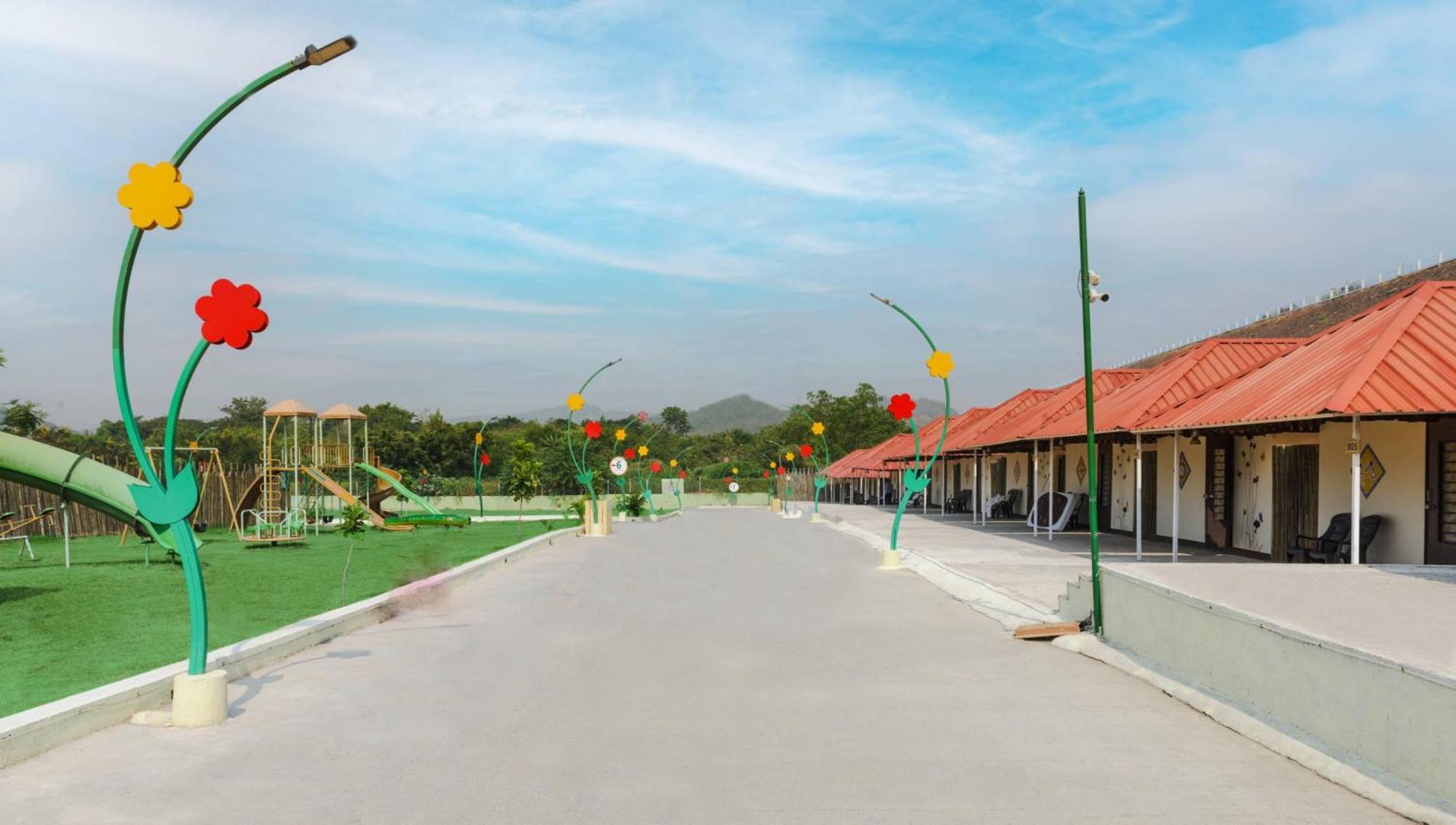 Praveg Tent City Narmada, Statue Of Unity Kevadia Esterno foto